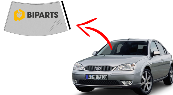 Ford Mondeo 01- Bm Ön Cam Çıtası Sol 1S71 F03195 AH