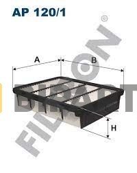 Ford Hava Filtresi  (Kare) 2.5Td Orj Ranger 2.5 D 98> XM3J 9601 AA