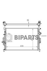 Ford Radyatör ( Brazing ) Mondeo Duratec-He 2.0 07> 6G91 8005 FD
