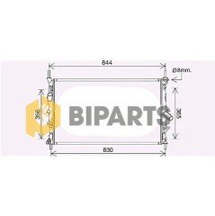 Ford Radyator ( Brazing ) Transit V.362 2.2 Custom 12> BK21 8005 CC