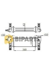 Ford İntercooler (Ara Soğutucu) Connect Bm 02> 2T1Q 9L440 AC