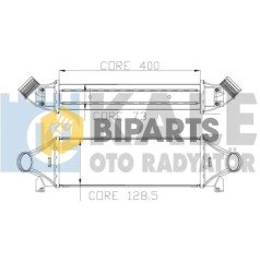 Ford İntercooler (A.Çeker) Transit V.184 2.4D 01> YC15 9L440 CA