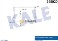 Ford Radyatör (Brazing)(26Mm) Transit V.184 125Ps 01 ME1C1H 8005 JE