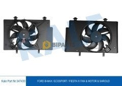 Ford Fan Motoru Komple(+Ac)Fiesta 1.4/1.6Bnz/1.5Tdci 08 8V51 8C607 EJ