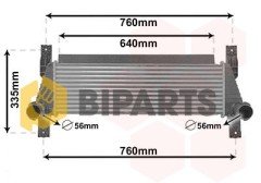 Ford Intercooler Ara Soğutucu 2.2 Ranger 12> AB39 9L440 AF