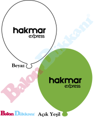1+0 Baskılı Balon 1000 adet 3334,5 TL + KDV