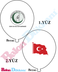 2+1 Baskılı Balon 1000 Adet 3448,5 TL +KDV