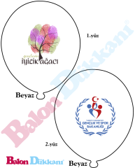 4+2 Baskılı Balon 1000 adet 3562,5 TL + KDV