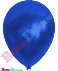 12 inch Metalik Koyu Mavi Balon