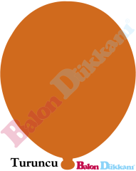 12 inch İç Mekan Turuncu Balon