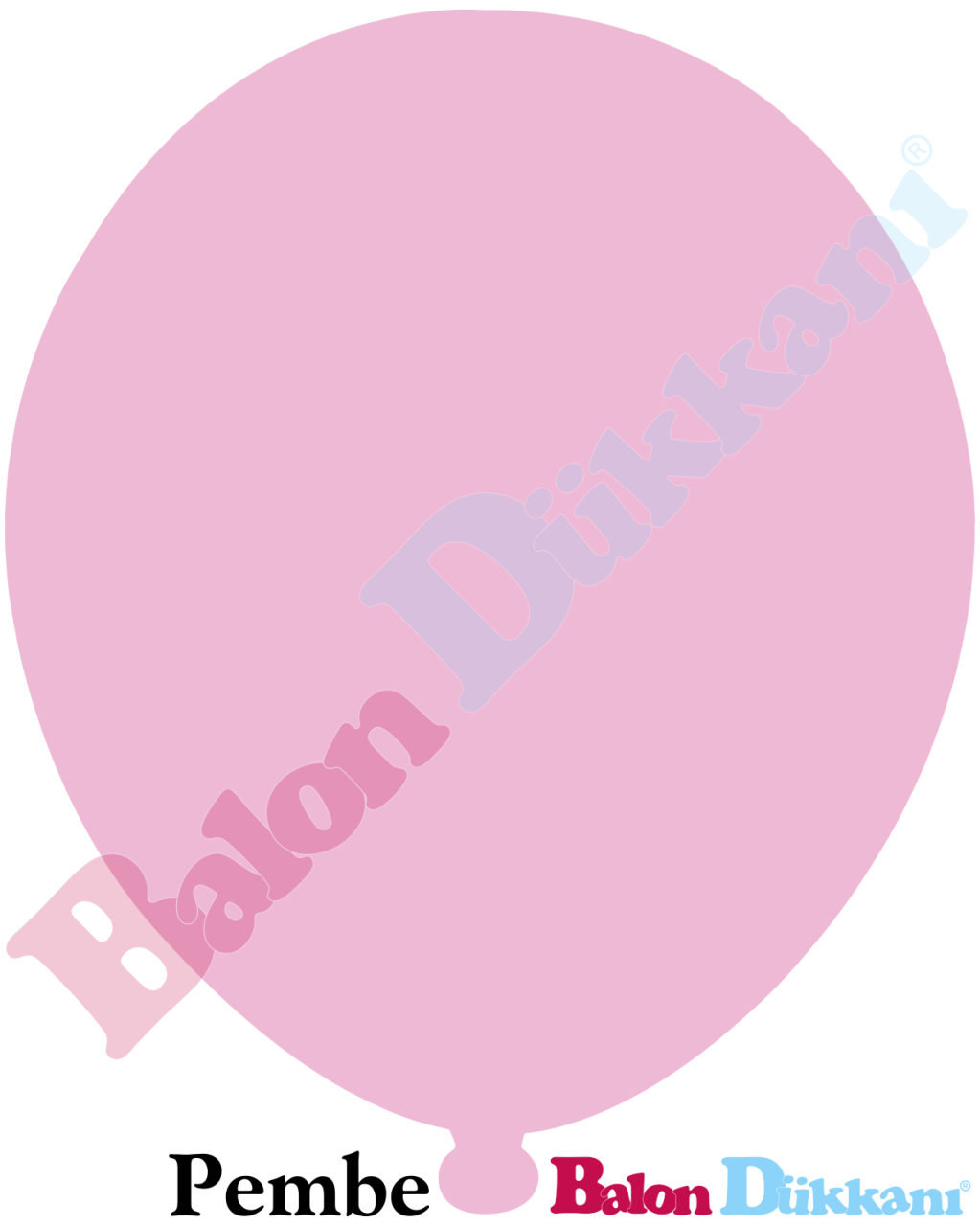 12 inch İç Mekan Pembe Balon