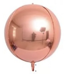 22 inch Rose Gold Küre Folyo Balon