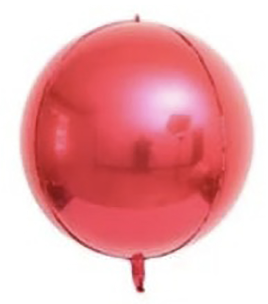 22 inch Kırmızı Küre Folyo Balon