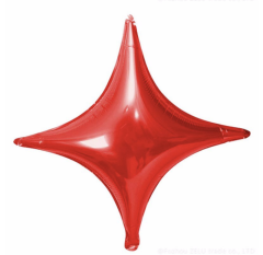 24 inch Kırmızı Polar Yıldız Folyo Balon