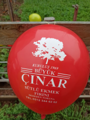 1+0 Tek Yüze Tek Renk Baskılı Punch Lastikli Balon 3800 TL + KDV