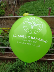 1+1 Çift Yüze Tek Renk Baskılı Punch Lastikli Balon 3850 TL + KDV