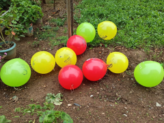 1+1 Çift Yüze Tek Renk Baskılı Punch Lastikli Balon 3850 TL + KDV