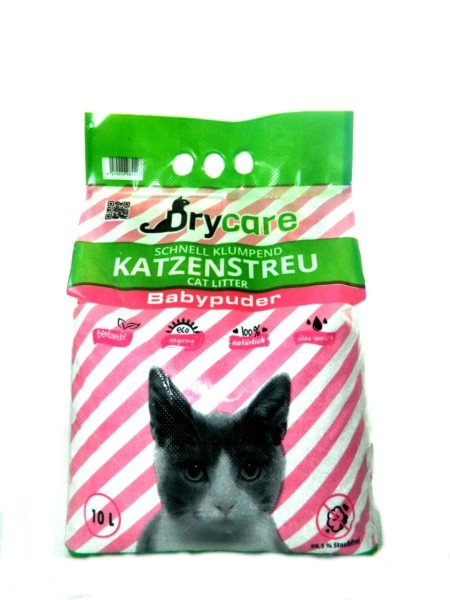 Dry Care Pudralı Kedi Kumu 10 Litre