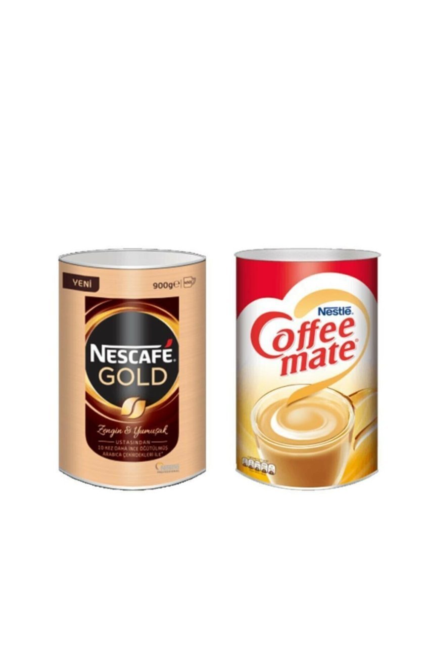Nescafe Nescafe Gold Kahve 900 gr + Nestle Coffee Mate 2 kg