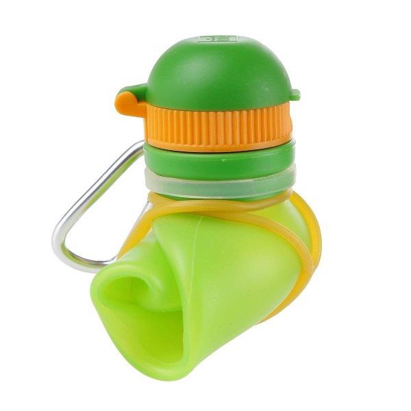 Viv Bottle 3.0 500 ml Yeşil Renkli- Katlanabilir silikon şişe