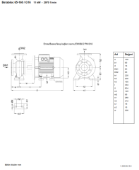 Ksb Betabloc 65-160 /G16 11kW