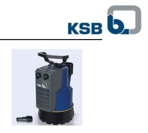 POMPA KSB DRENAJ MONO AMA-DRAINER 303 SE 0,4KW