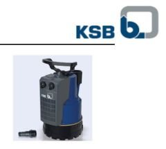 POMPA KSB DRENAJ MONO AMA-DRAINER 303 SE 0,4KW