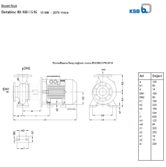 Ksb Betabloc 80-160 /G16 15 kW