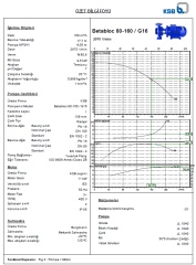 Ksb Betabloc 80-160 /G16 11 kw