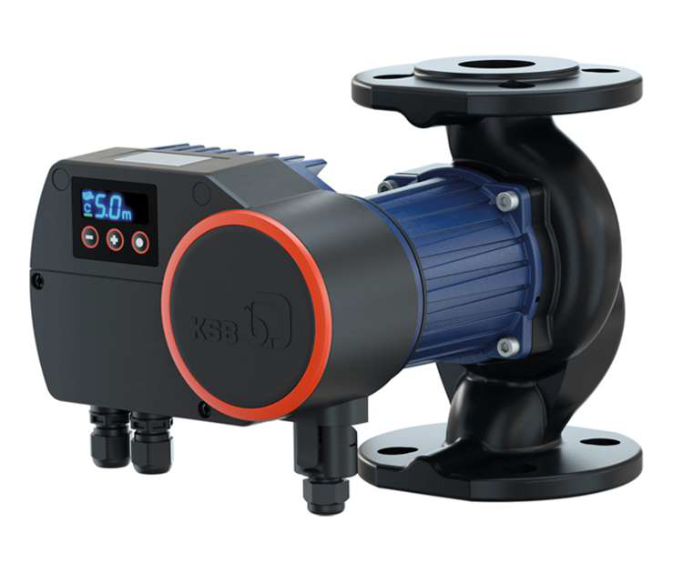 Ksb Calio Pro 40-100 PN6-10-16 400W Frekans Kon. Sirkülasyon Pompası - DN40 Flanş Bağlantılı