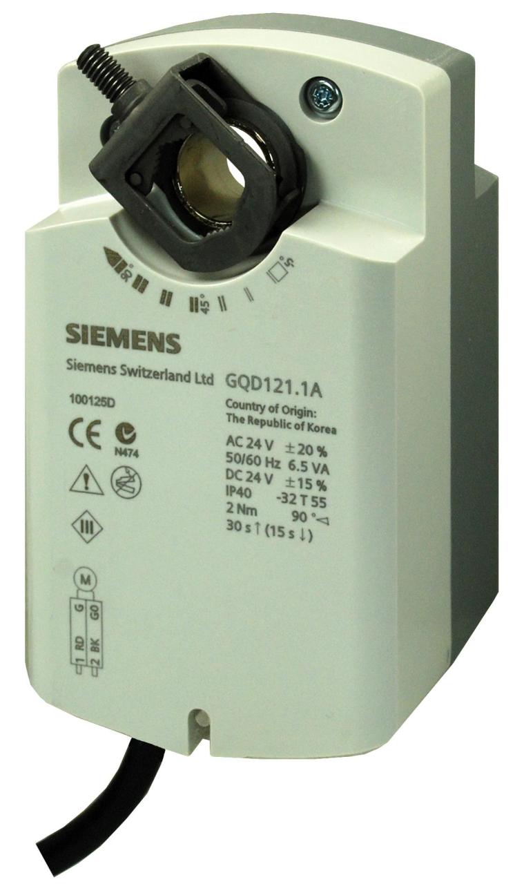 SIEMENS DAMPER MOTORU  2NM GQD121.1A