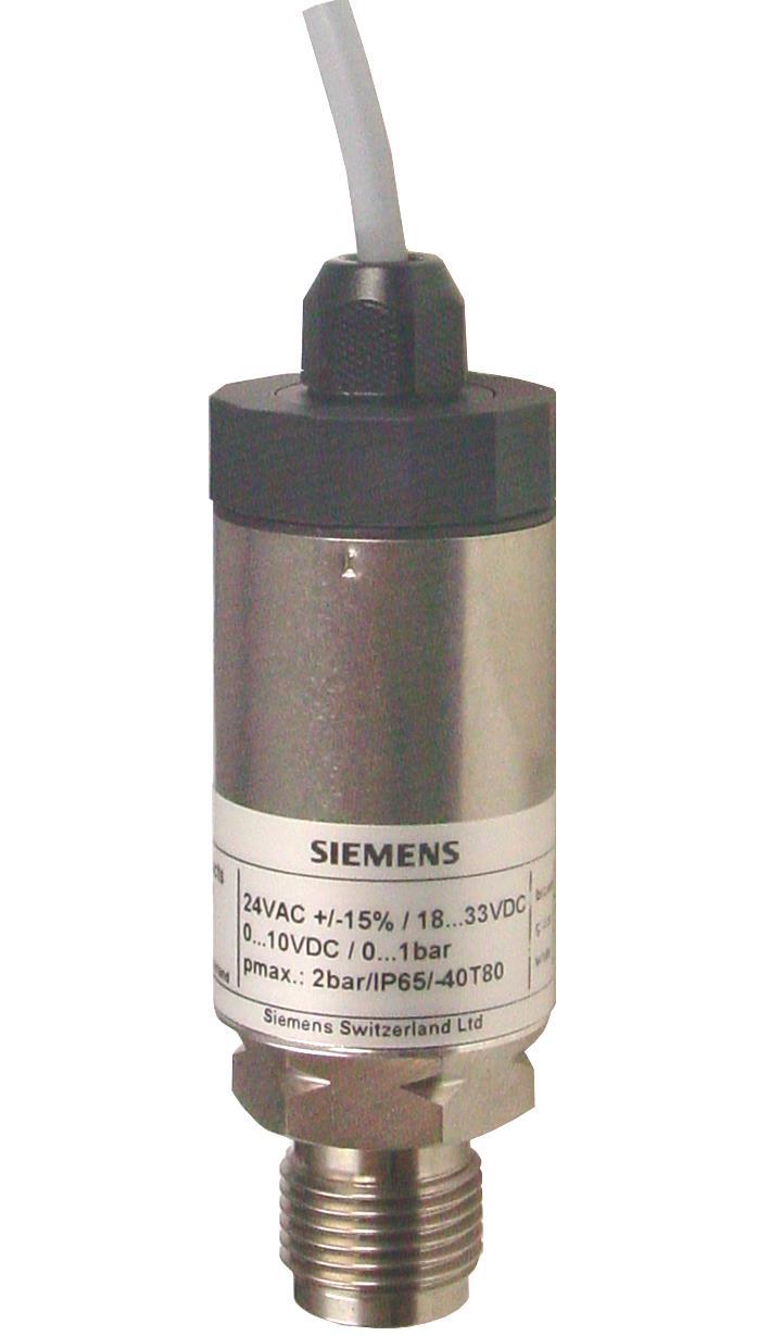 SIEMENS SENSÖR BASINÇ S&G DC 0..10V QBE2002- P4