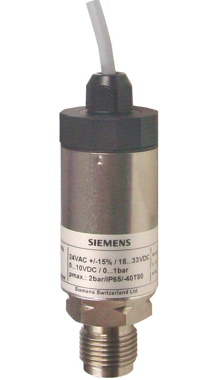 SIEMENS SENSÖR BASINÇ S&G DC 0..10V QBE2002-P20