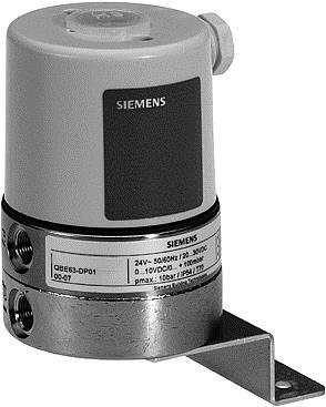 SIEMENS SENSÖR FARK BASINÇ S&G DC0-10V QBE63-DP02