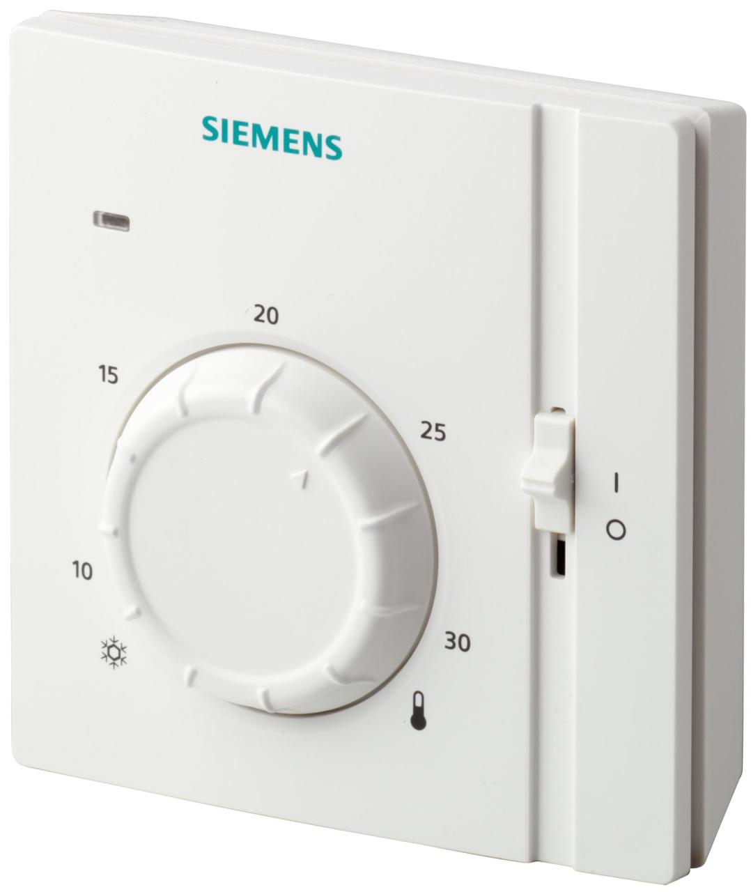 SIEMENS TERMOSTAT MEKANİK LAAMBASIZ ODA RAA31.16