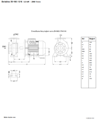 Ksb Betabloc 50-160 /G16 5,5kW
