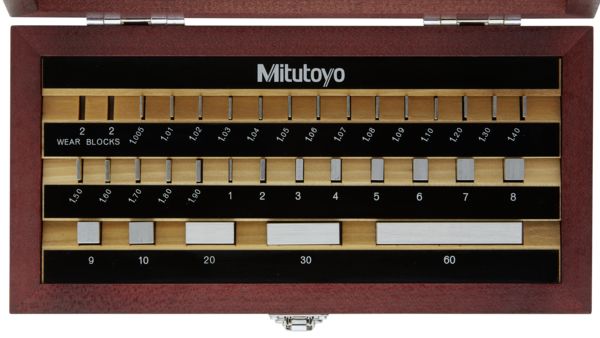 Mitutoyo 516-966-10 Çelik Metrik Mastar Blok Seti