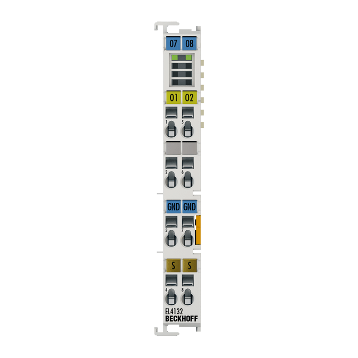 Beckhoff EL4132 2 Kanallı Analog Çıkış Terminali -10…+ 10 V, 16 bit