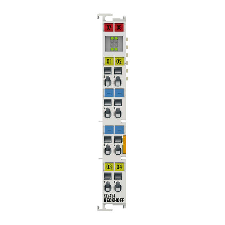 Beckhoff KL2424 4 Kanallı Dijital Çıkış Terminali 24 V DC