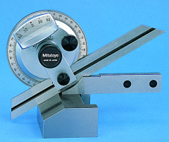 Mitutoyo 187-907 150 mm Kızak Mercekli Universal Açı Ölçer