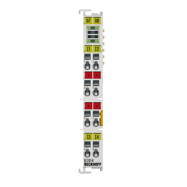 Beckhoff EL1014 4 Kanallı Dijital Giriş Terminali 24 V DC, 10 µs