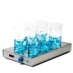 Velp Multistirrer 6´lı Dijital Manyetik Karıştırıcı