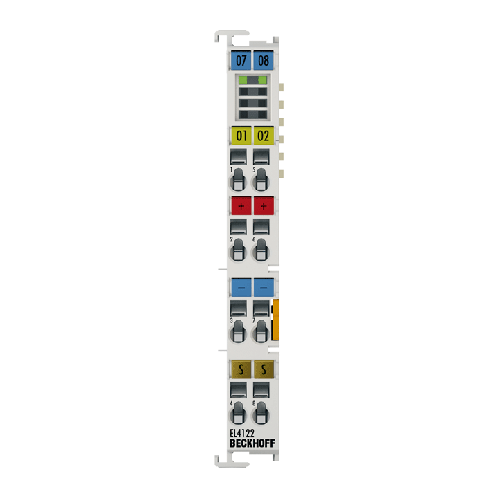 Beckhoff EL4122 2 Kanallı Analog Çıkış Terminali 4 - 20 mA