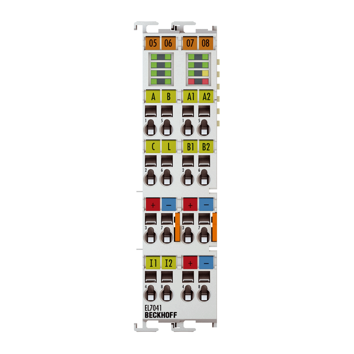 Beckhoff EL7041 Stepper Motor Terminali 48 V DC, 5 A, Artımlı Enkoderli