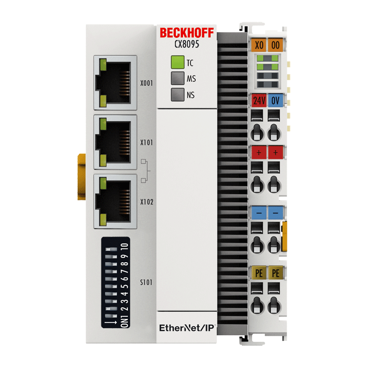 Beckhoff CX8095 Gömülü PC, EtherNet / IP adaptörlü