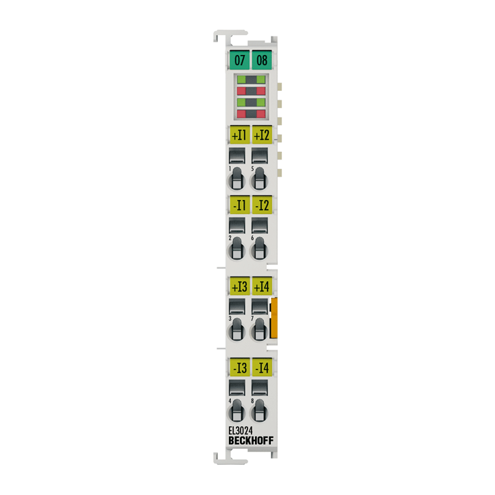 Beckhoff EL3024 4 Kanallı Analog Giriş Terminali 4 - 20 mA