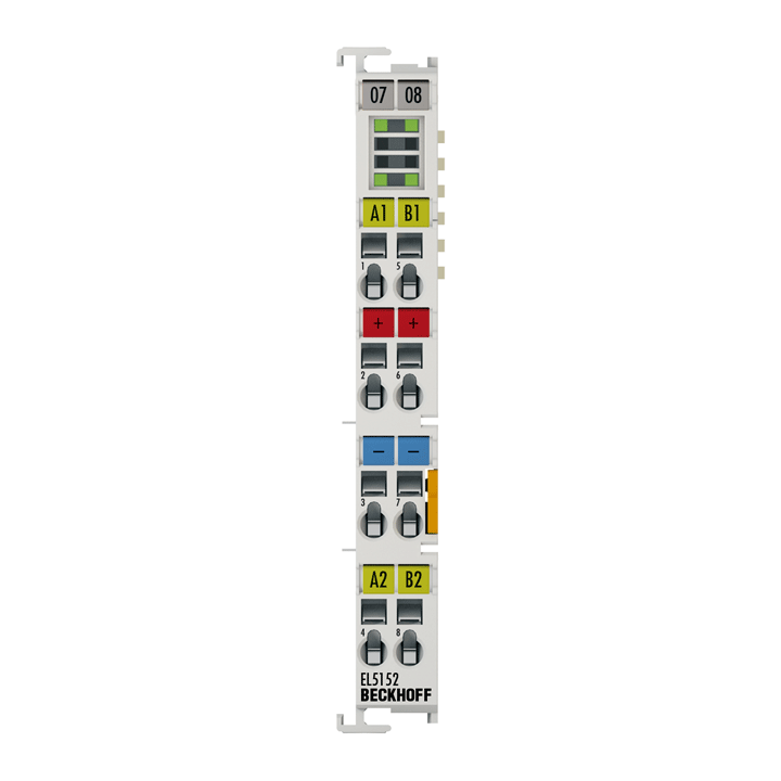 Beckhoff EL5152 Artımlı Enkoder Arayüzü, 24 V HTL, 100 kHz