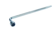 Bijon anahtarı pipo tipi 17 mm (tornavida ağızlı)