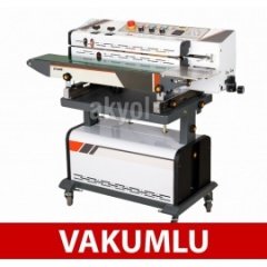 LF1080 Vakumlu ve Yürüyen Bantlı Poşet Yapıştırma Makinası