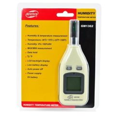 LYK BGM1362 Mini El Tipi Nem ve Sıcaklık Ölçer